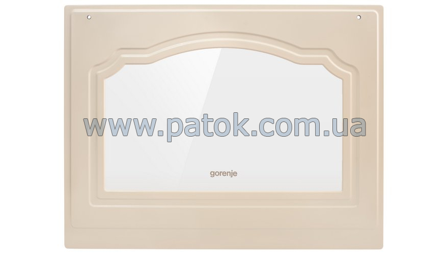 Панорамное стекло двери духовки для плиты Gorenje 653074 595x460mm