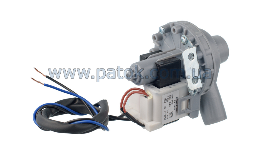 Насос для стиральной машины полуавтомат PX1-40A 30W №2