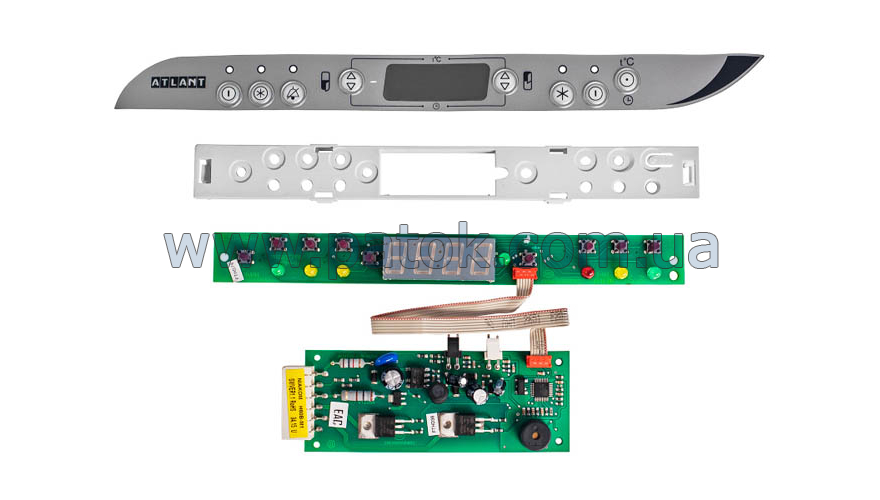 Блок управління H60B+тримач+емблема для холодильника Атлант