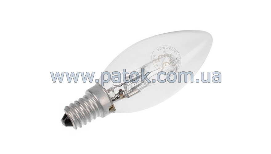 Лампа галогенова для витяжки 28W 220-240V E14