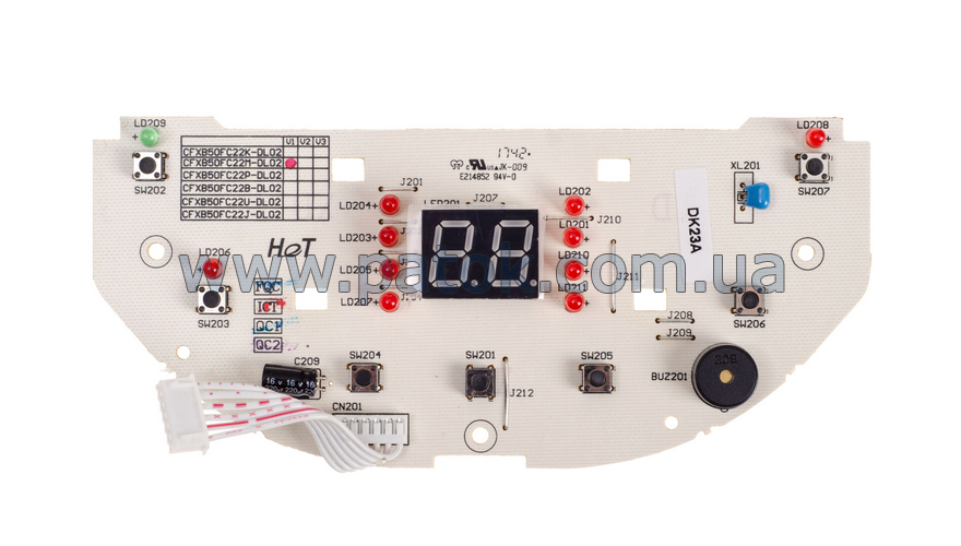 Плата управління для мультиварки Moulinex SS-995850