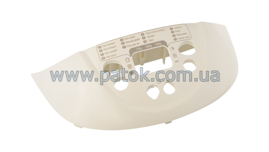 Передняя панель для хлебопечки Moulinex SS-186147