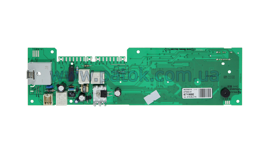 Модуль управління 5719 AT003-01 для пральної машини Атлант 908081400080 №2