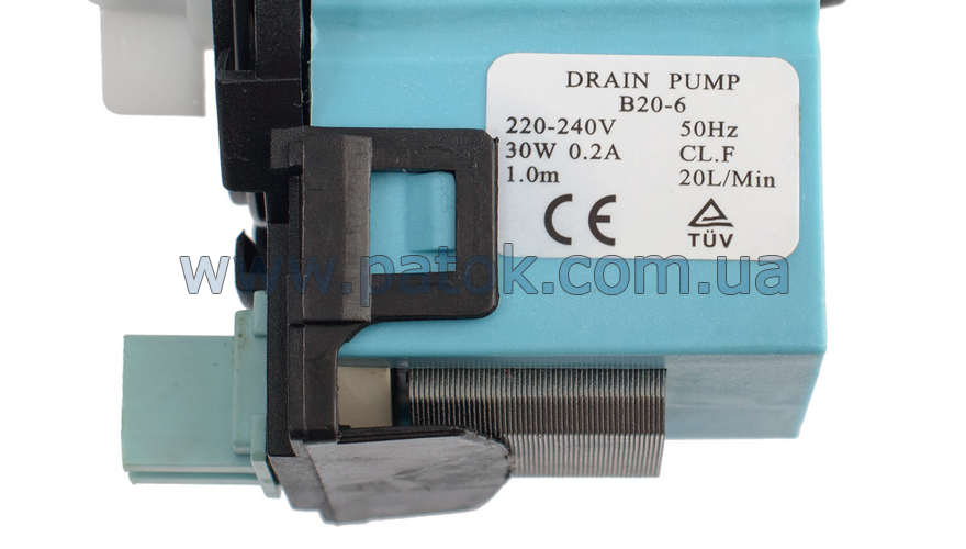 Насос для пральної машини Drain Pump B20-6 30W №3