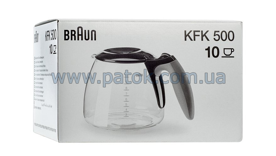 Колба для кофеварки Braun KFK500 63104704 №3