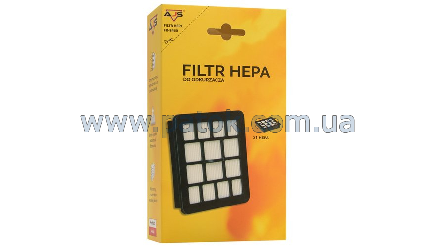HEPA Фильтр совместимый с пылесосом Zelmer FR-8460 №3