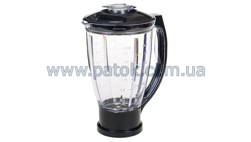 Чаша блендера 1500ml для кухонного комбайна Moulinex XF6341B1 MS-0A13352