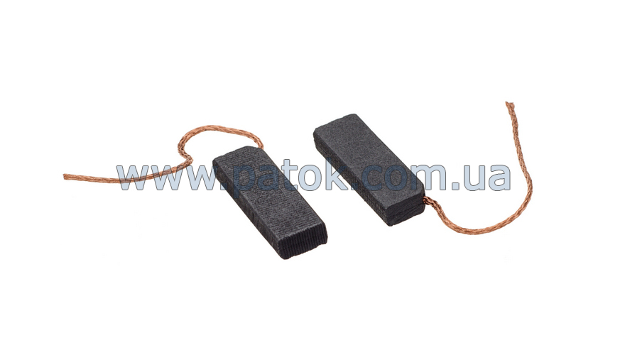 Щітки двигуна для пральної машини 5x12.5x33mm (клеєні) CAR003UN