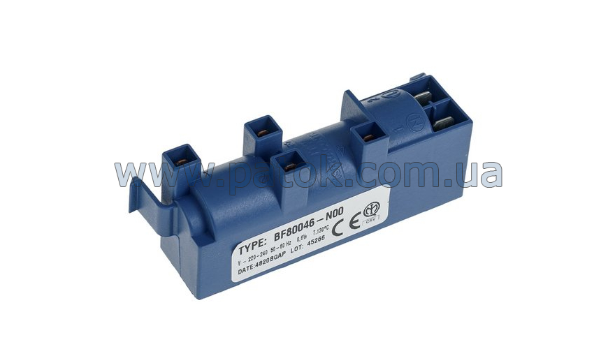 Блок поджига BF80046-N00 для газовой плиты Gorenje, Electrolux 272828