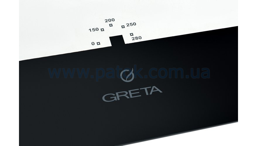 Панорамне скло дверей духовки для плити Greta 498x474mm №2